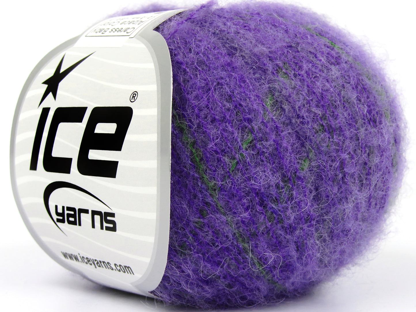 Lot of 10 Skeins Ice Yarns CARESS BABY ALPACA COLOR (30% Baby Alpaca 31% Extrafine Merino Wool) Yarn Green Purple Turquoise Grey