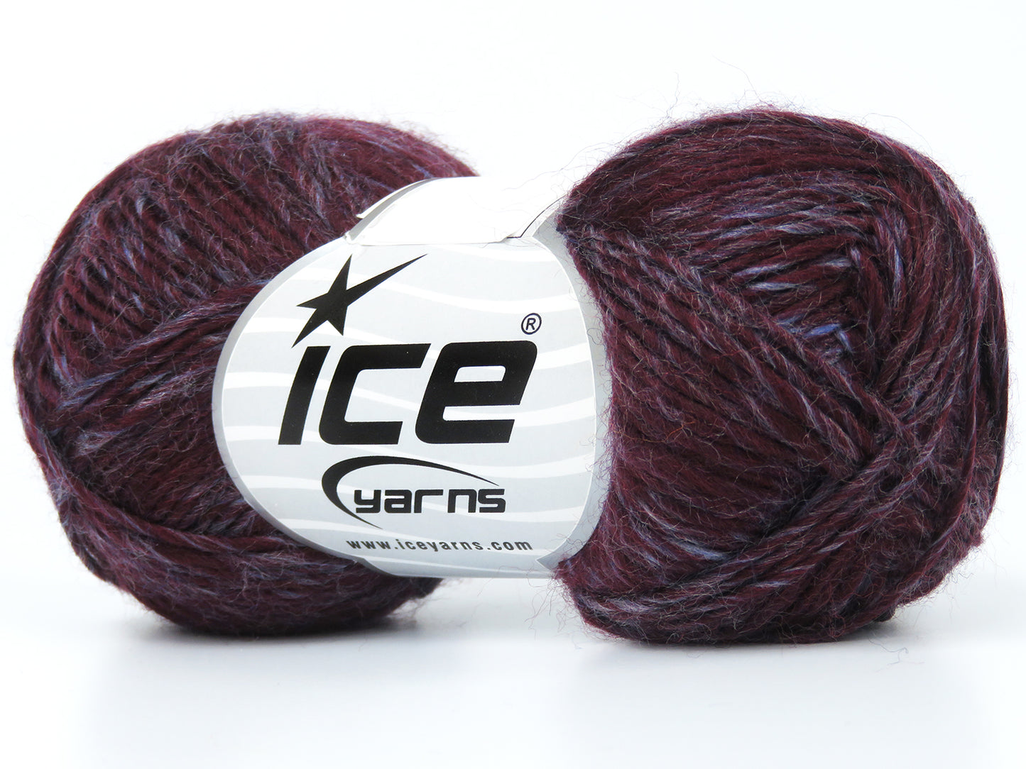Lot of 8 Skeins Ice Yarns SONRIENTE ALPACA (15% Alpaca 15% Wool) Yarn Dark Burgundy Blue