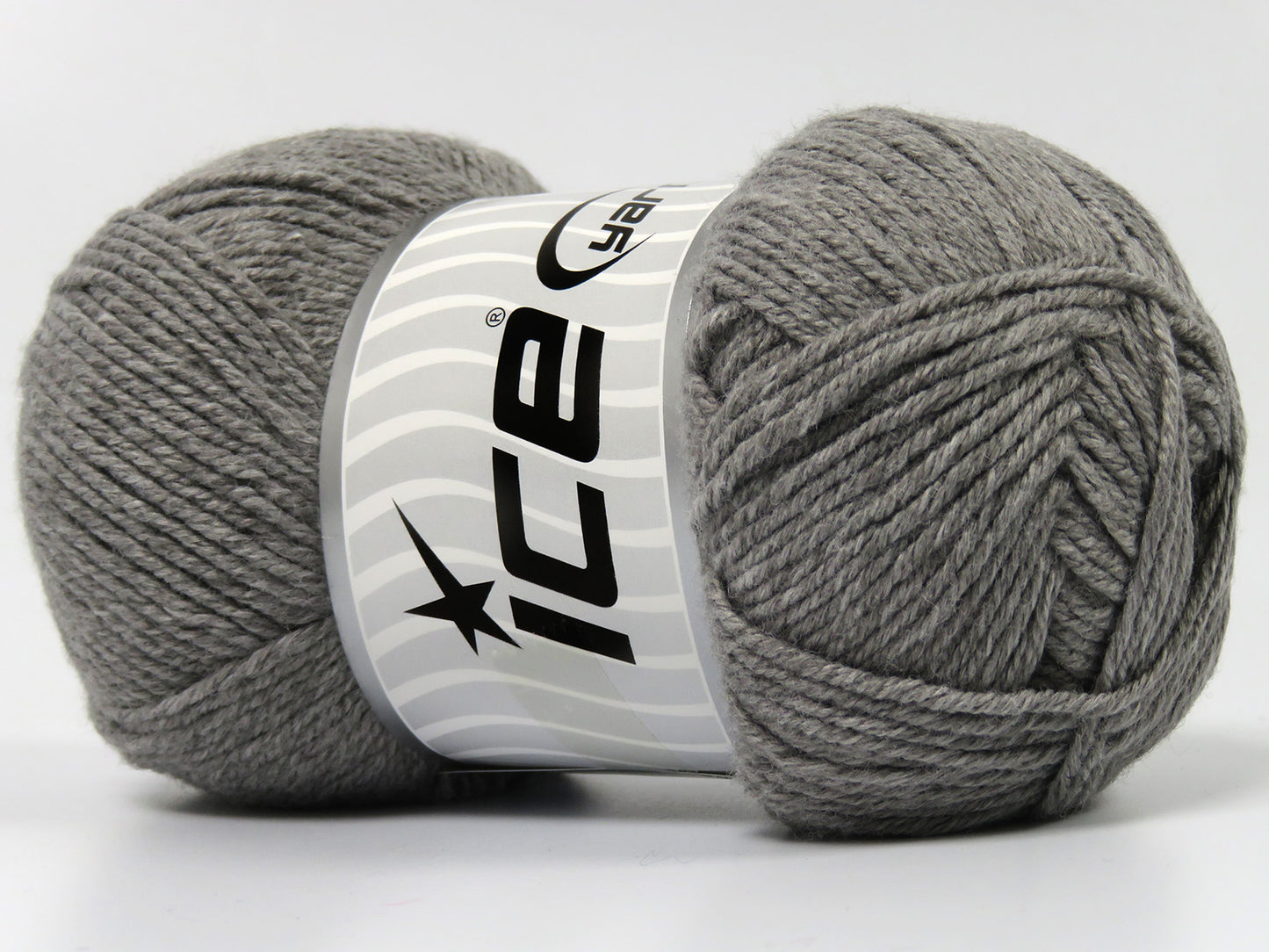 Lot of 4 x 100gr Skeins Ice Yarns BAMBOO BABY (60% Bamboo) Yarn Grey