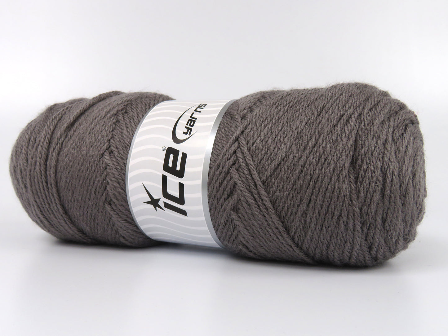 Lot of 2 x 150gr Skeins Ice Yarns SAVER 150 Hand Knitting Yarn Grey