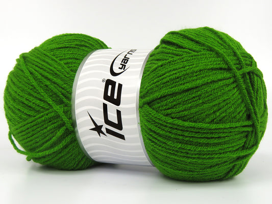 290 gr ICE YARNS BIRCHBROOK Hand Knitting Yarn Green