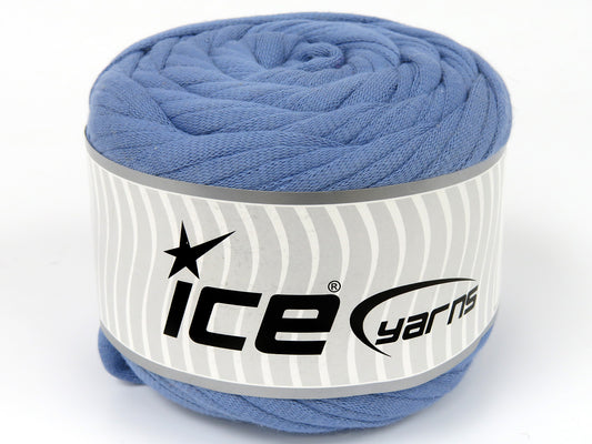 Lot of 3 x 135gr Skeins Ice Yarns DEL MAR (50% Cotton) Yarn Light Blue