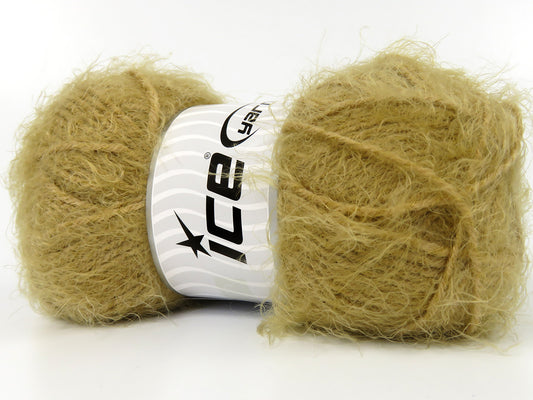Lot of 4 x 100gr Skeins Ice Yarns GOLDBERG Hand Knitting Yarn Light Camel