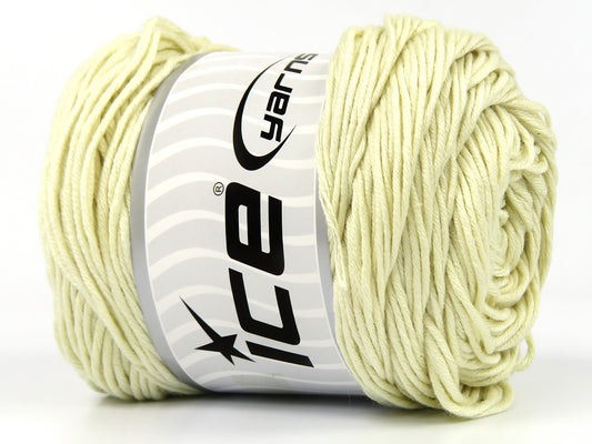 Lot of 3 x 95gr Skeins Ice Yarns BRITANNY (100% Cotton) Yarn Cream
