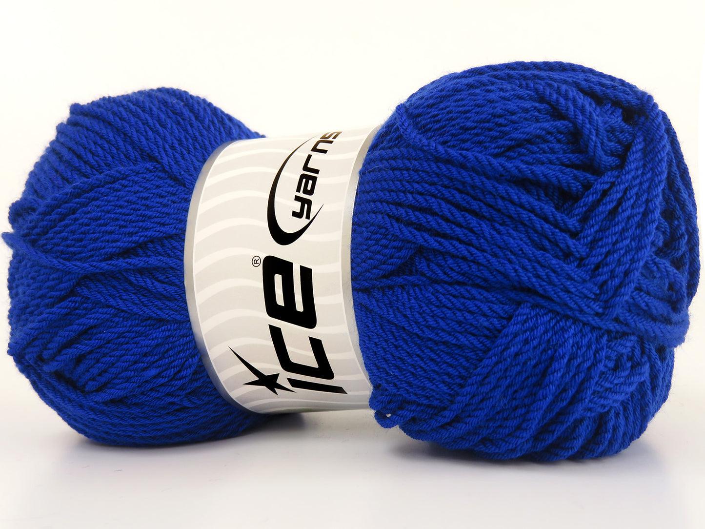 Lot of 4 x 100gr Skeins Ice Yarns WAYUU Hand Knitting Yarn Saxe Blue