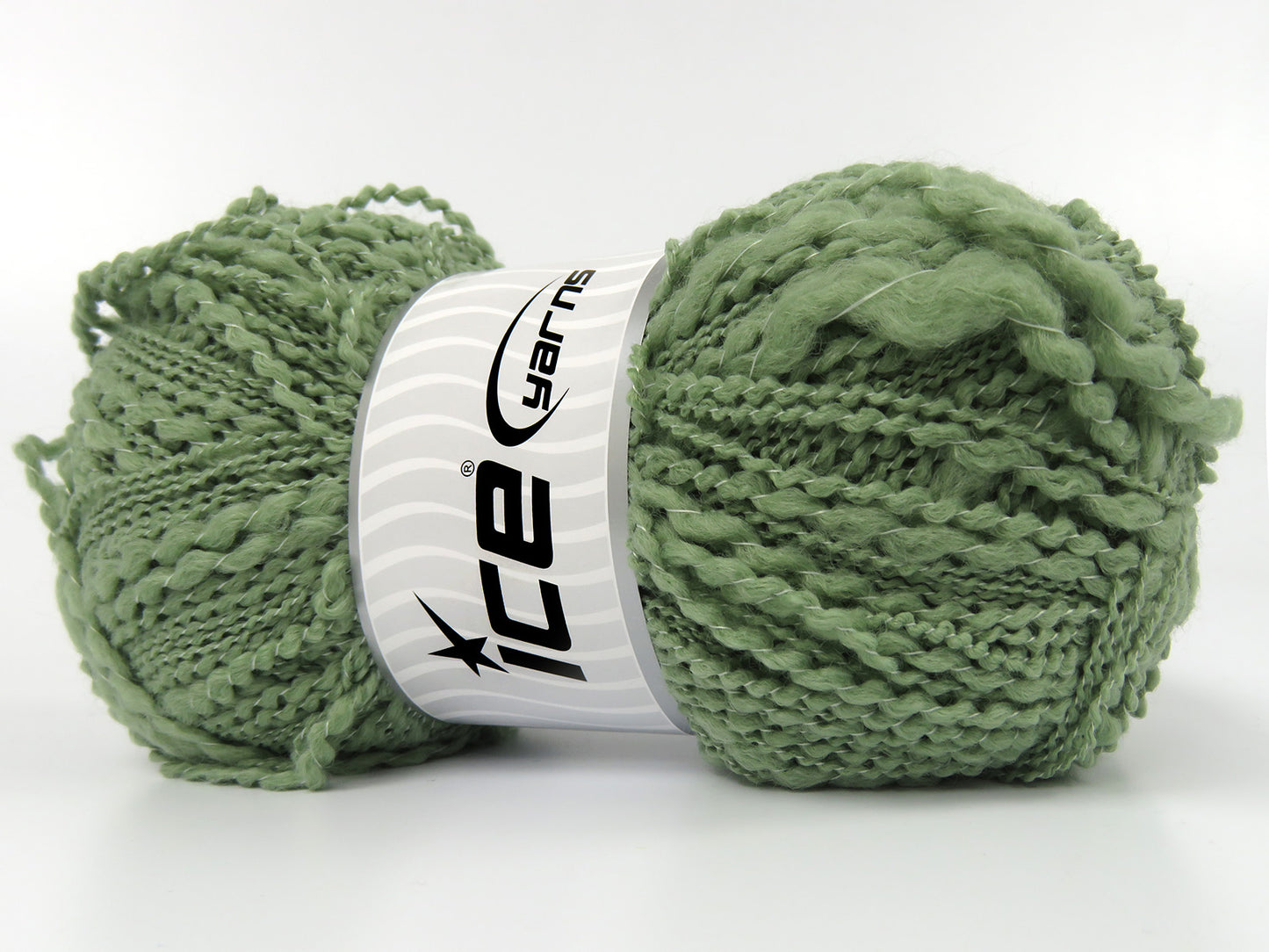 Lot of 4 x 90gr Skeins Ice Yarns YEMASSEE Hand Knitting Yarn Water Green
