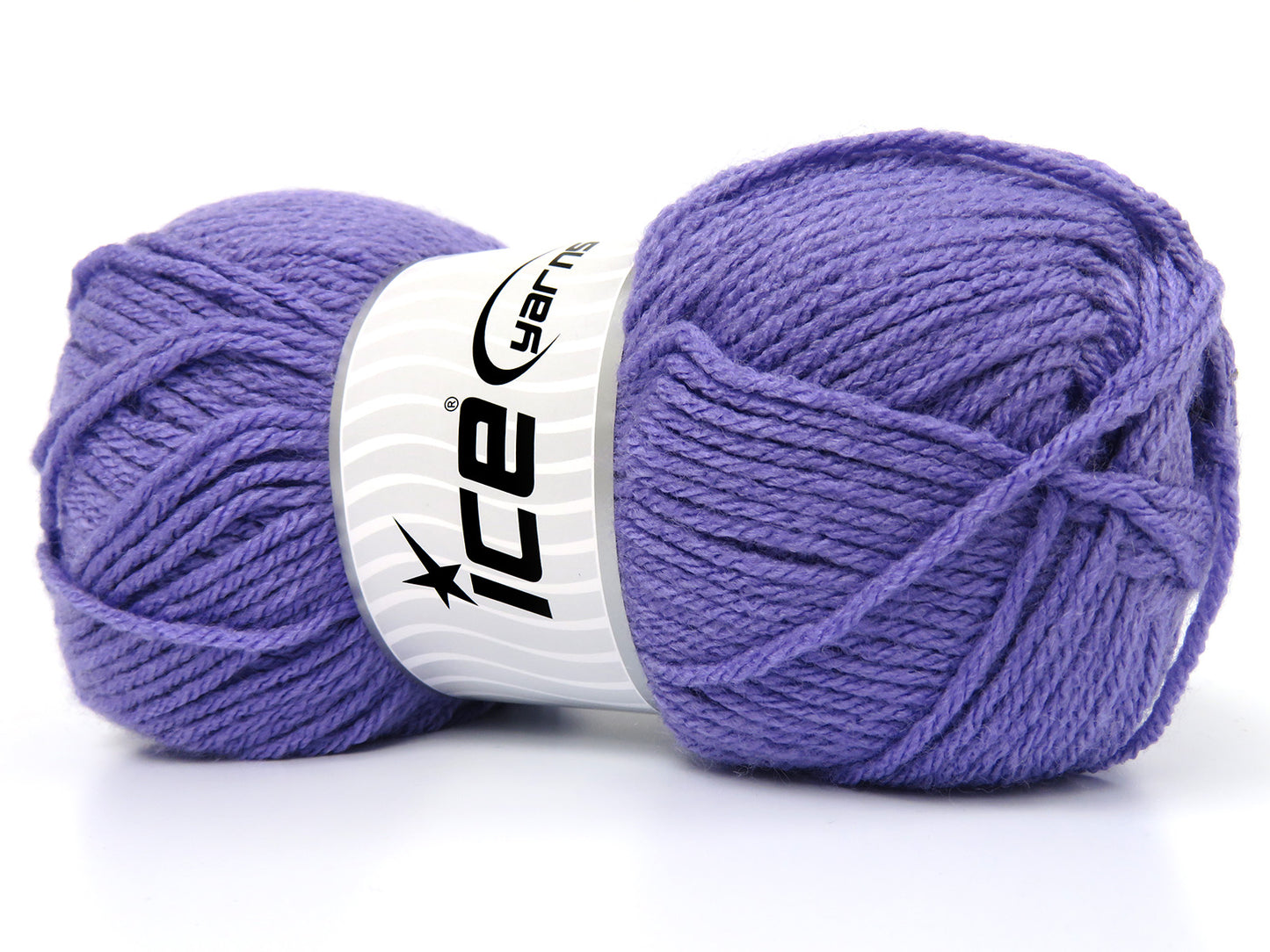 Lot of 3 x 120gr Skeins Ice Yarns DAGENAIS Hand Knitting Yarn Lilac