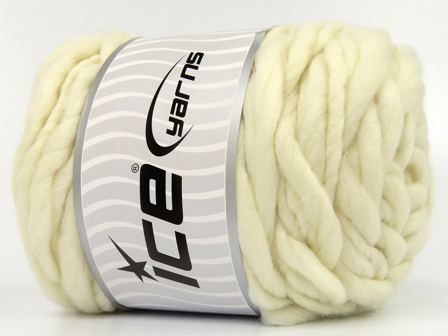 Lot of 2 x 205gr Skeins Ice Yarns YALAHA (100% Wool) Hand Knitting Yarn Cream