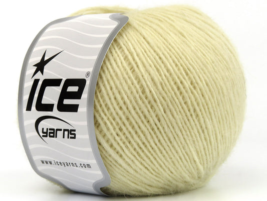 Lot of 8 Skeins Ice Yarns MARSH (100% Wool) Hand Knitting Yarn Cream