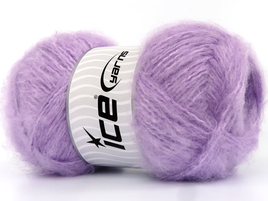 Lot of 4 x 100gr Skeins Ice Yarns PRIVADA Hand Knitting Yarn Lilac