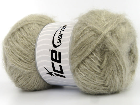 Lot of 4 x 100gr Skeins Ice Yarns EDGEFIELD Hand Knitting Yarn Light Camel