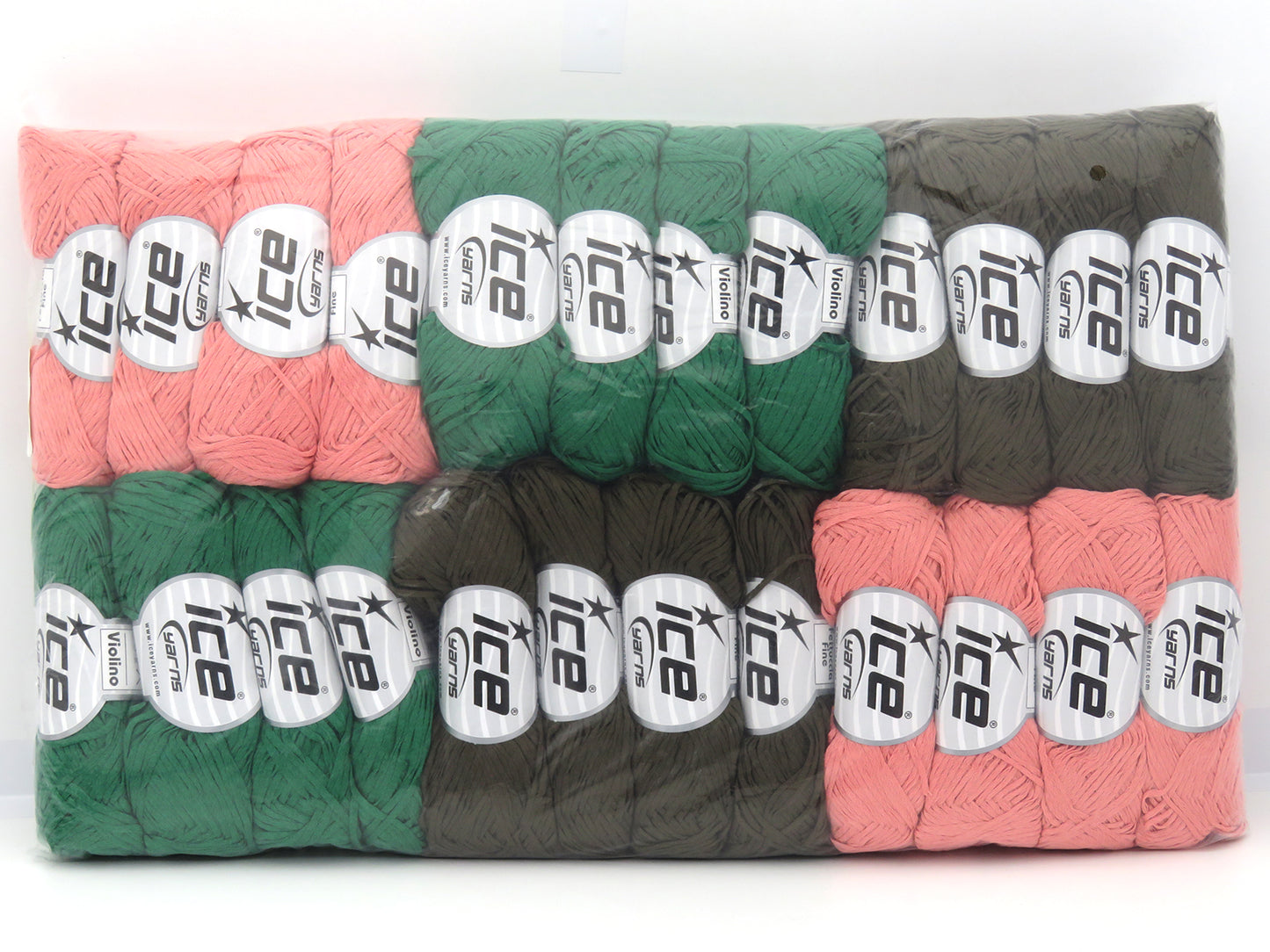 Mixed Lot Multicolor Violino Yarns - Fettuccia Fine Yarns