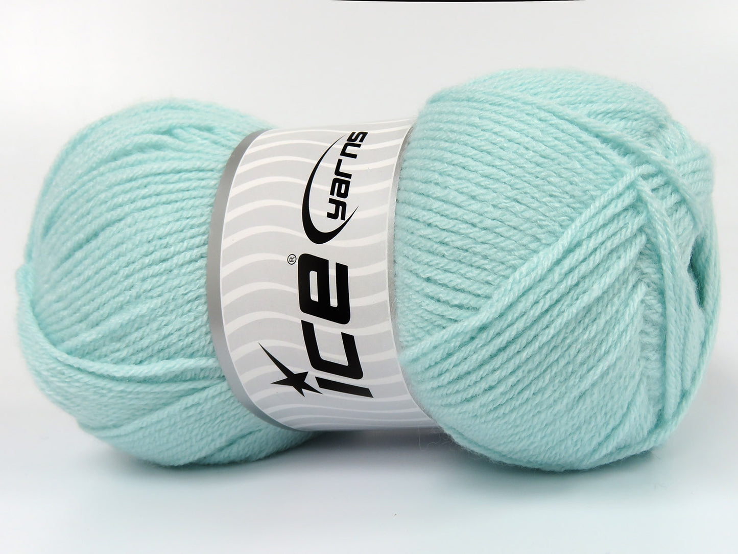 Lot of 4 x 100gr Skeins Ice Yarns CLASSIC DK Hand Knitting Yarn Mint Green