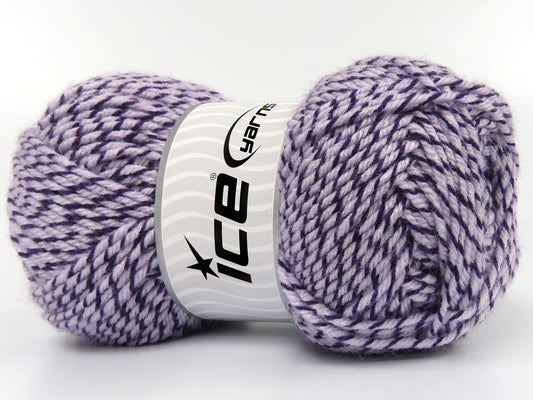 Lot of 4 x 100gr Skeins Ice Yarns KELLER Hand Knitting Yarn Purple Light Lilac