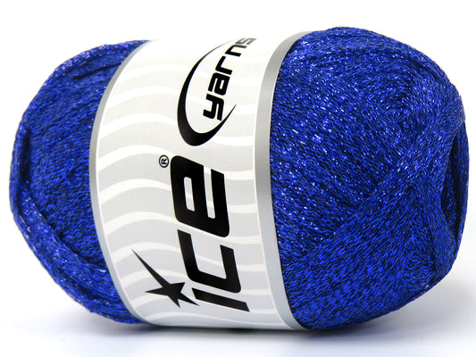 Lot of 4 Skeins Ice Yarns HALLEY Hand Knitting Yarn Saxe Blue