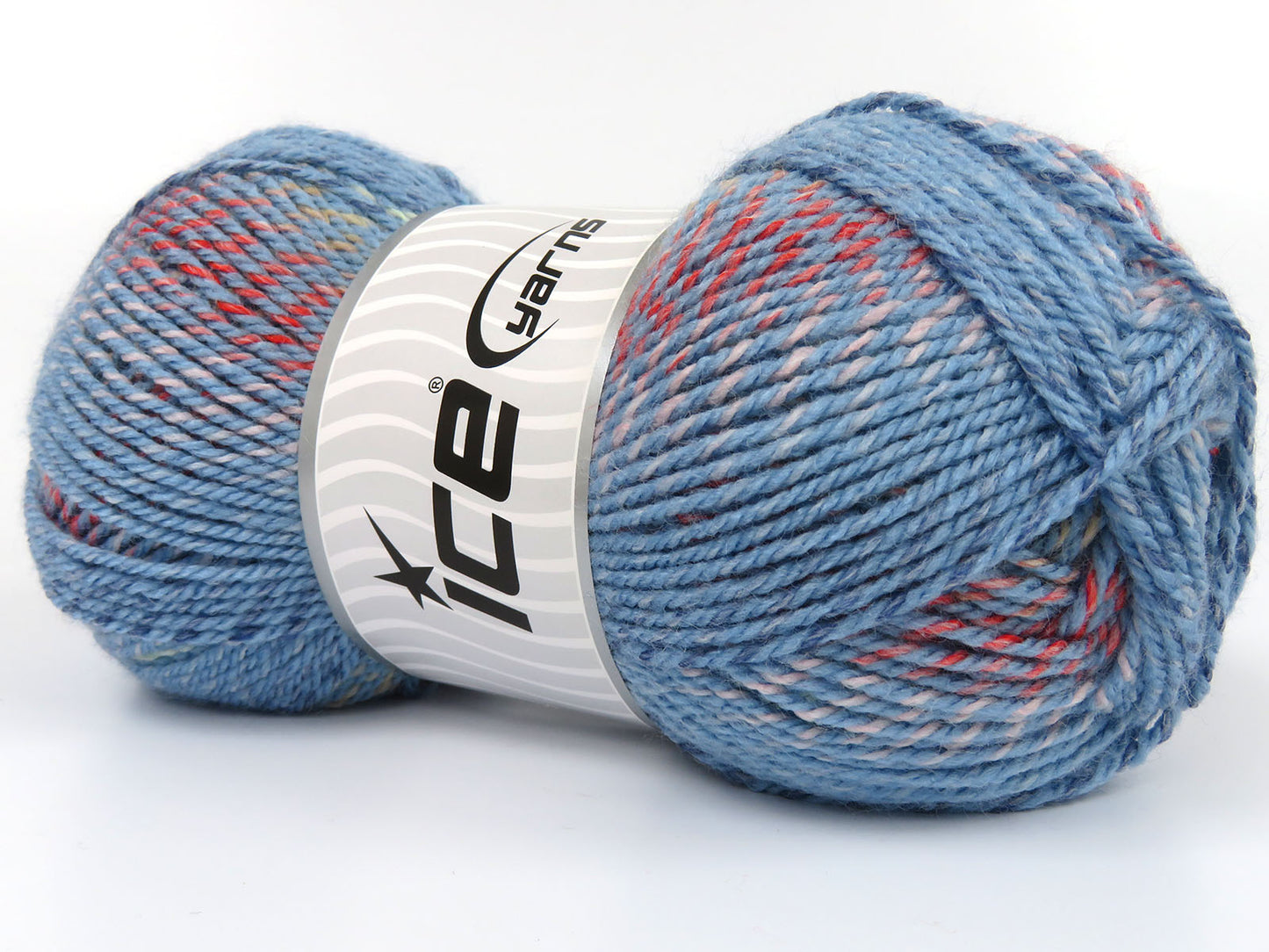 Lot of 4 x 95gr Skeins Ice Yarns AVONDALE Yarn Blue Green Salmon Pink