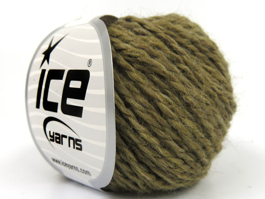 Lot of 8 Skeins Ice Yarns ROYAL WOOL (80% Wool) Hand Knitting Yarn Light Camel