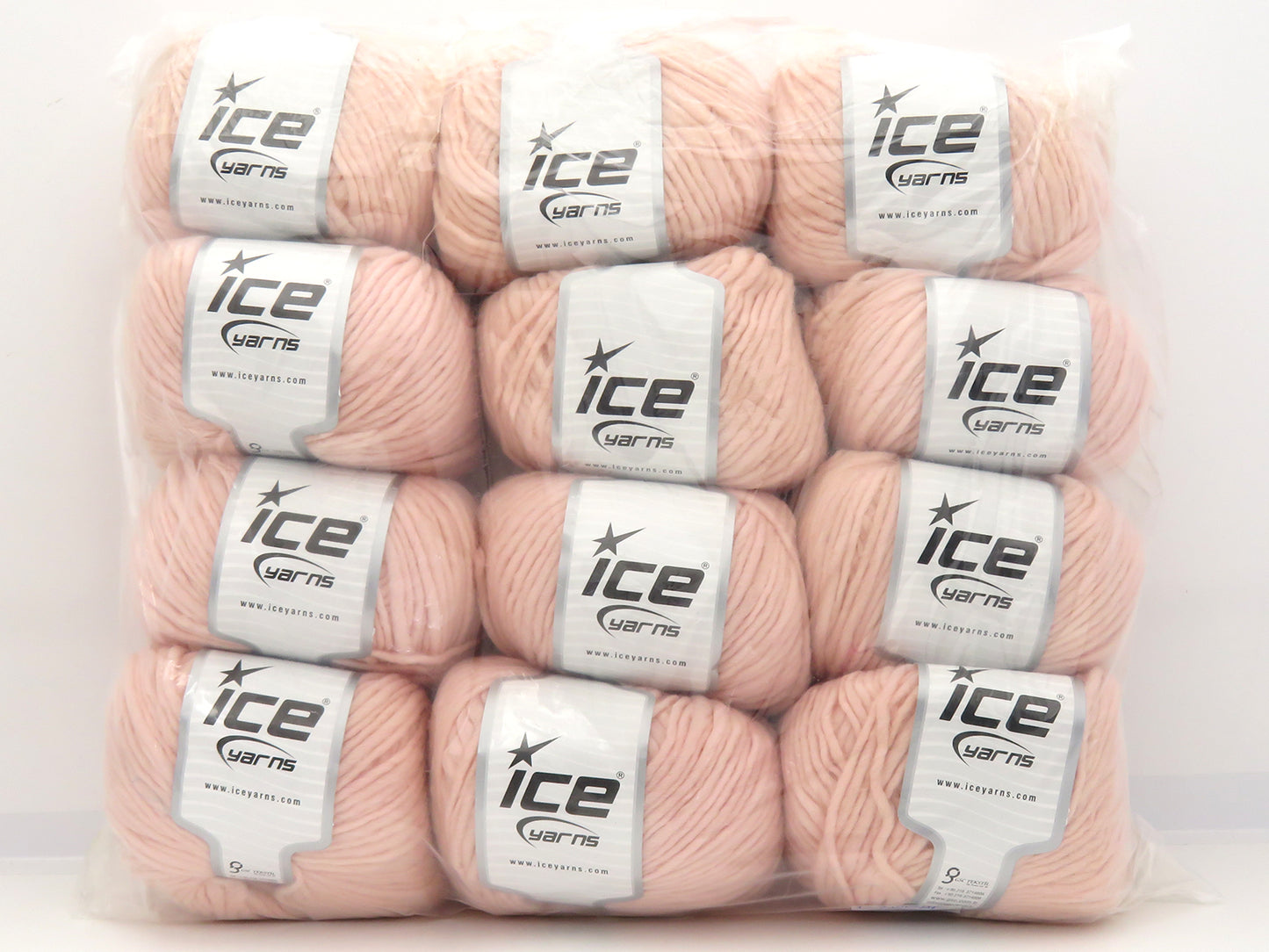 Mixed Lot Multicolor Pure Wool Bulky Yarns
