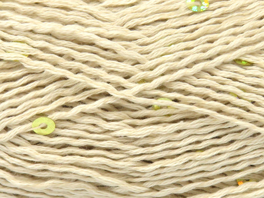 Natural Cotton Light Paillette