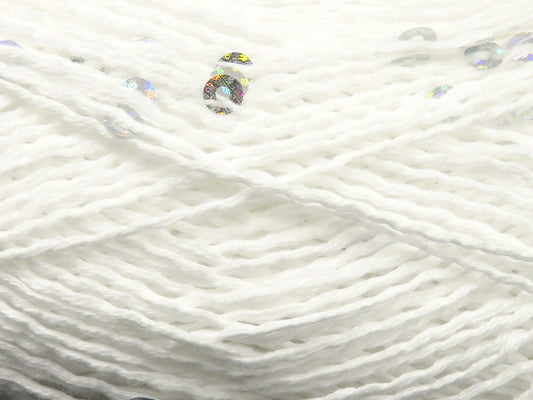 Natural Cotton Light Paillette