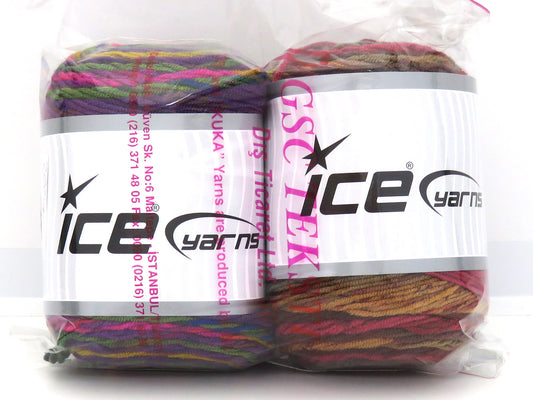 Mixed Lot Multicolor Baby Dream Batik Yarns fnt2-83890