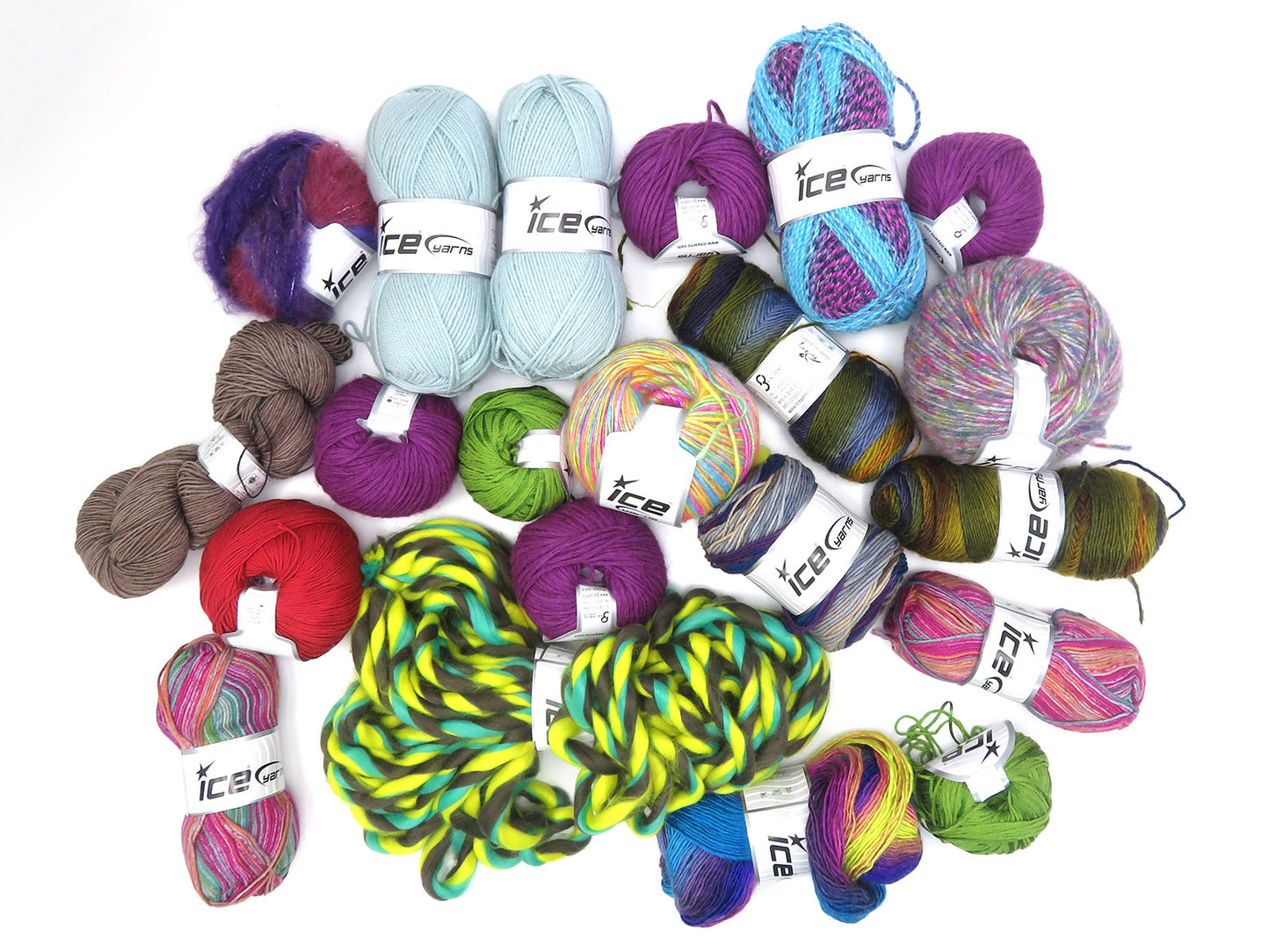 Mixed Lot Luxury Yarns 84813