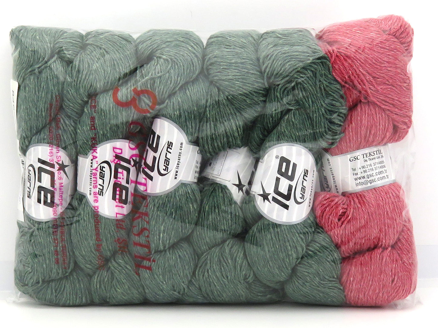 Mixed Lot Merino Cotton Yarns 84982