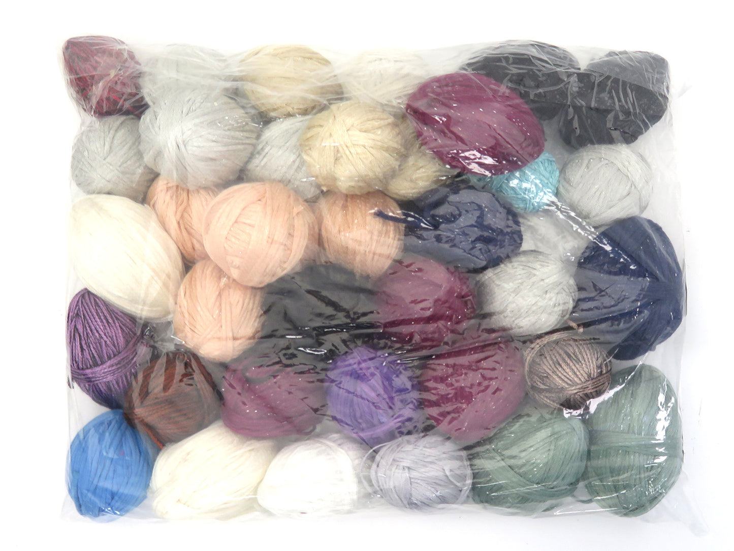 Mixed Lot Multicolor Leftover Yarns fnt2-85039
