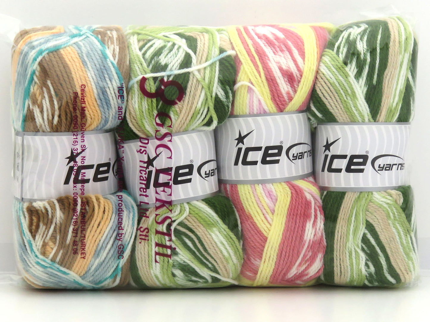 Mixed Lot Multicolor Feliciana Yarns fnt2-85571