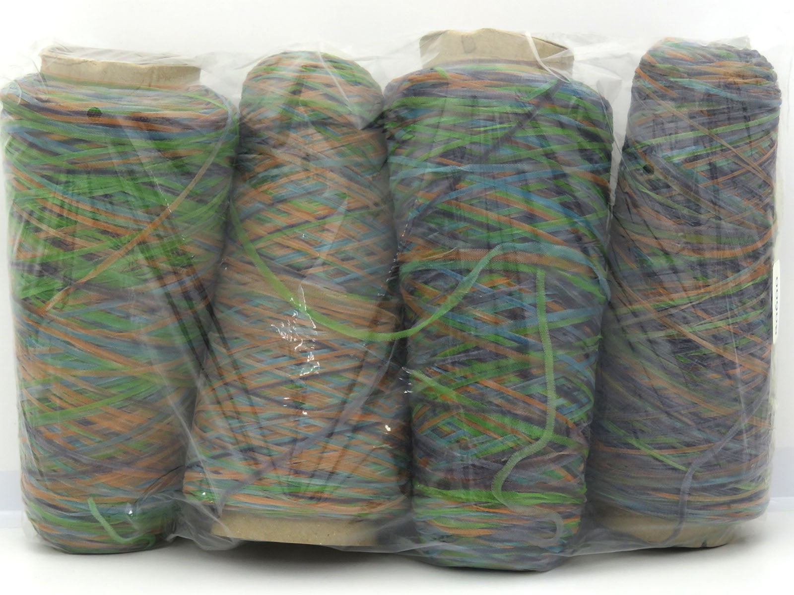 Mixed Lot Multicolor Ribbon Chain Cone fnt2-80600