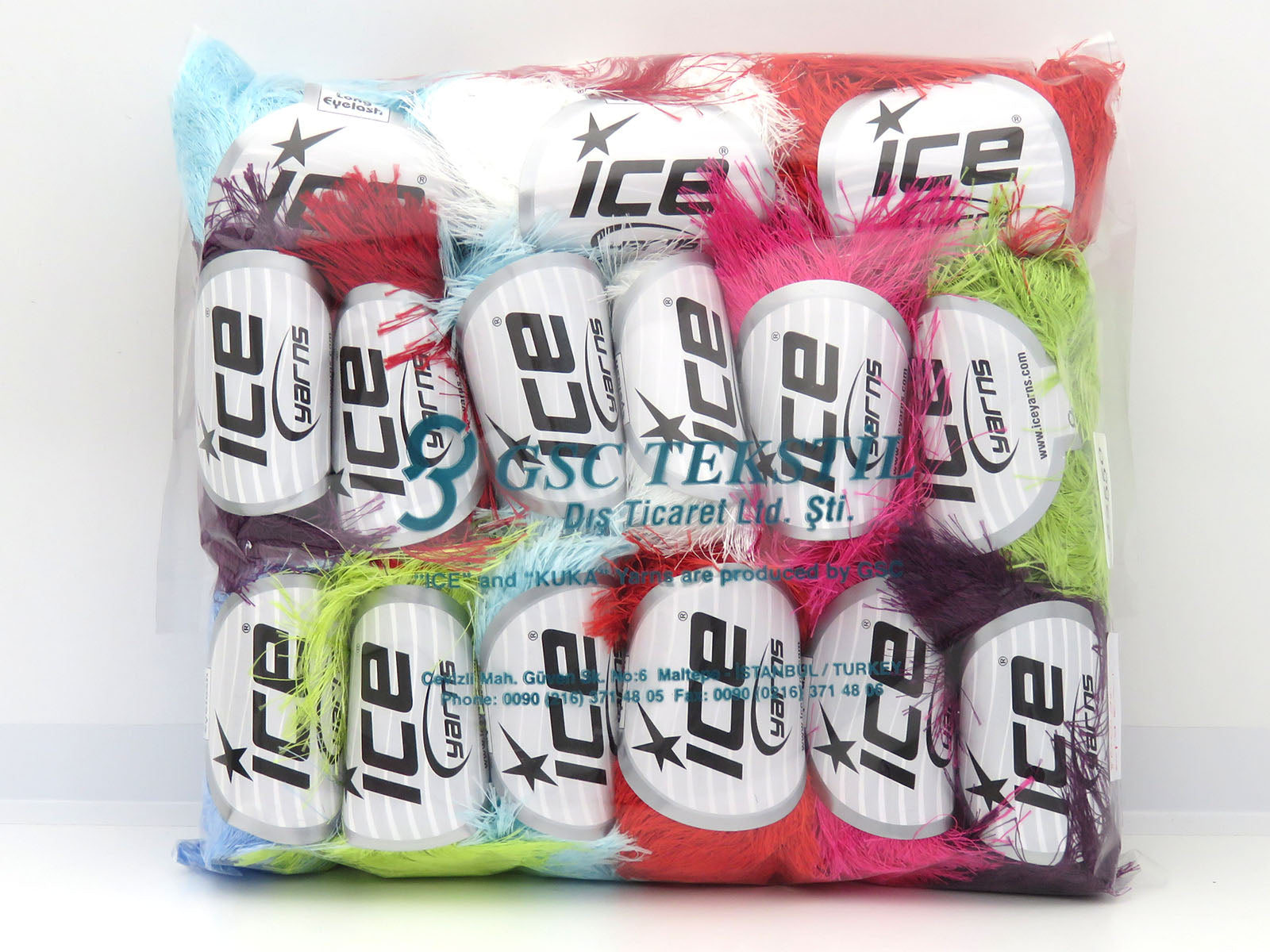 Mixed Lot Multicolor Eyelash Types fnt2-82550