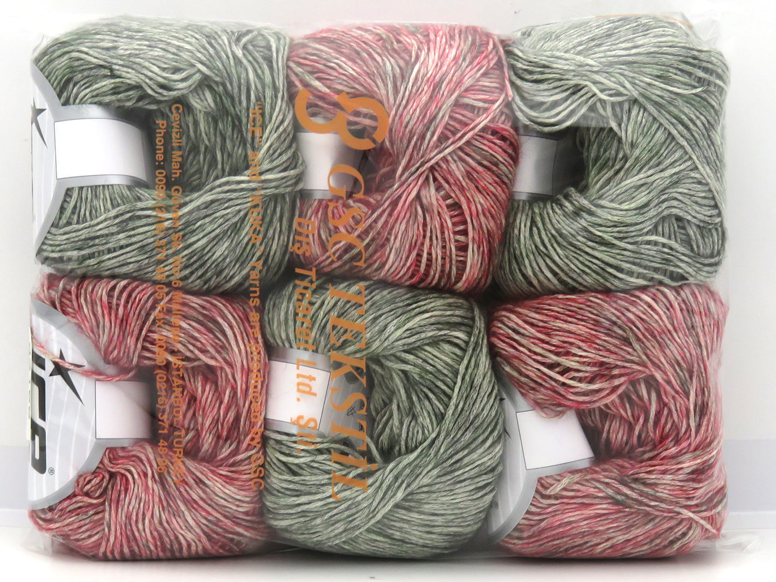 Mixed Lot Multicolor Winter Yarns fnt2-83199