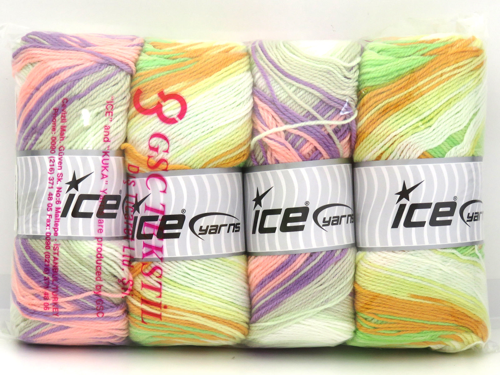 Mixed Lot Multicolor Magic Baby Yarns fnt2-83654