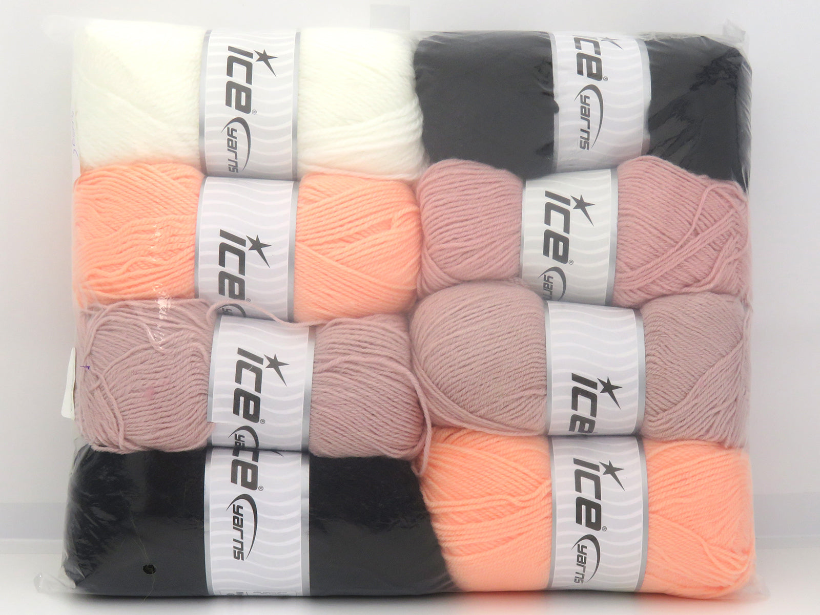 Mixed Lot Multicolor Merino Gold Yarns - Super Baby Yarns fnt2-83670