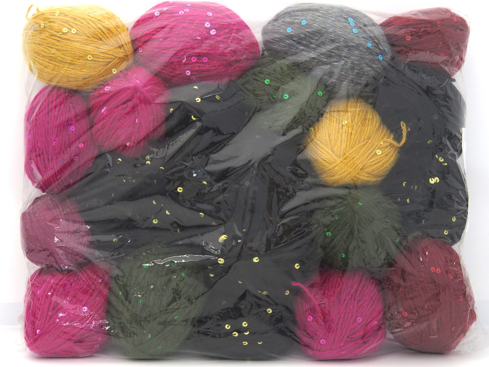 Paillette Leftover Yarns Mixed Lot fnt2-83910