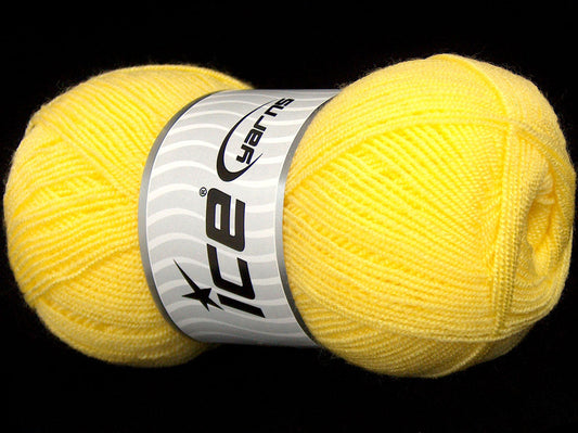 Travis acrylic sport yarn: bright self-striping baby yarn