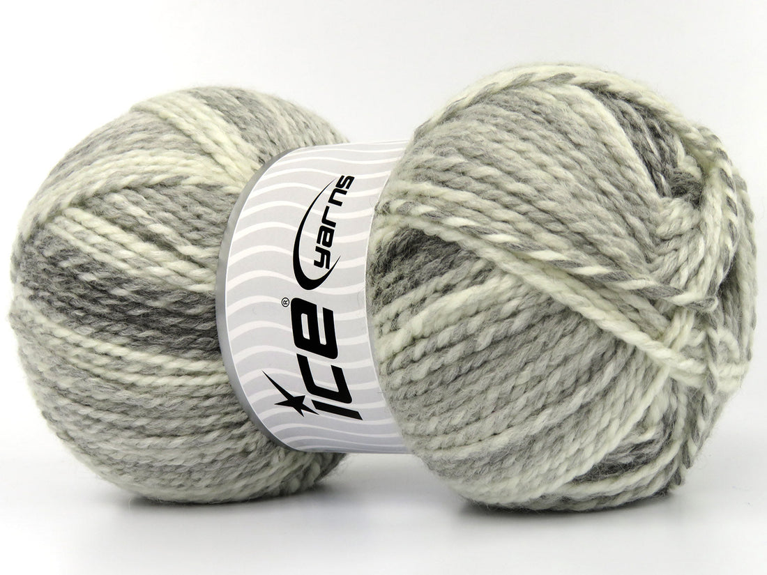 Puzzle Wool Worsted yarn: warm, self-striping worsted blend