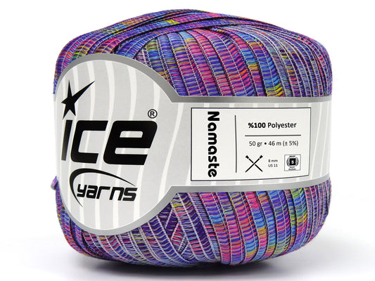 Namaste Ribbon Yarn - Bulky Self-Striping Polyester