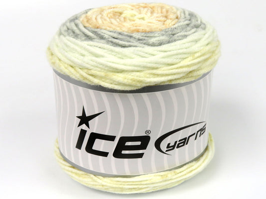 Cakes Splash Yarn: Vibrant Self-Striping Acrylic