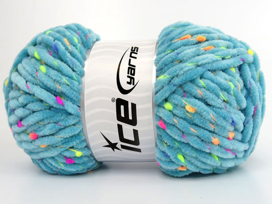 Chenille baby tweed yarn: the softest worsted for babies