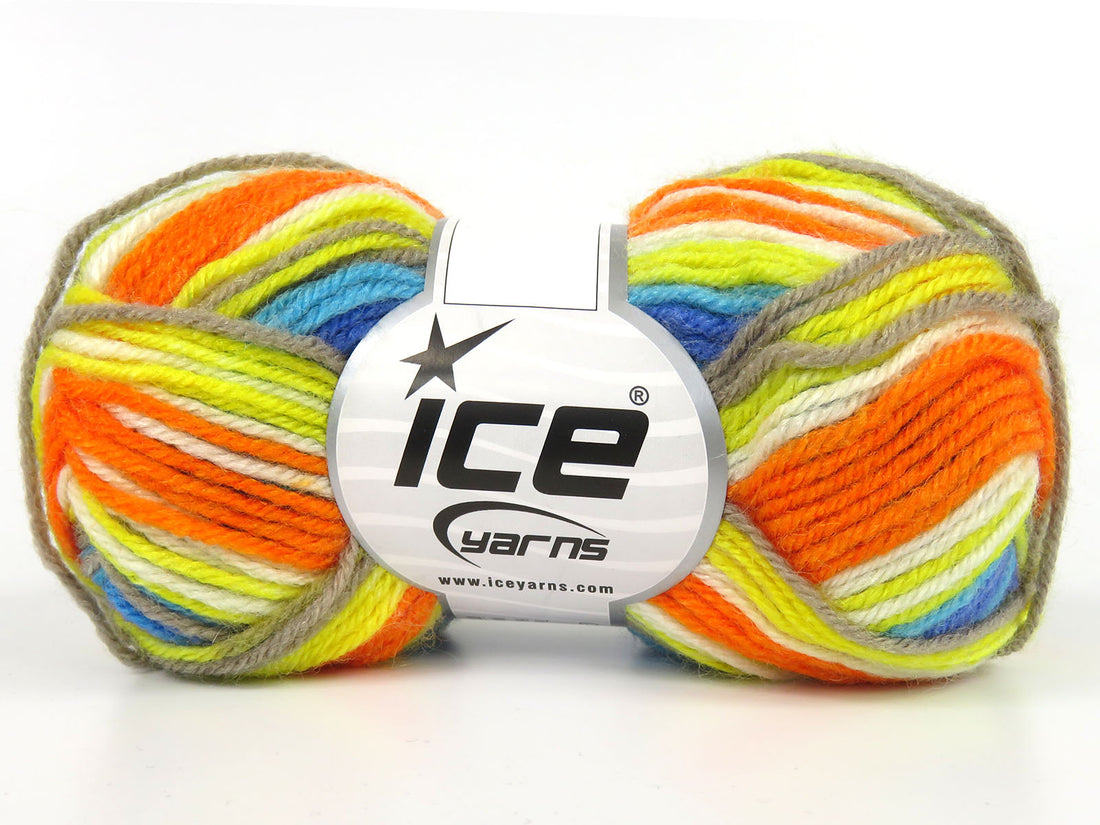 Hogan self-striping DK yarn — baby knits made easy