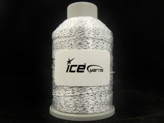 Camellia Spool metallic lace yarn for crochet and lace