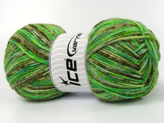 Armondo Yarn: Self-Striping Wool Blend for Winter