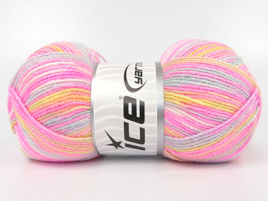Baby pastel acrylic bamboo yarn for soft baby knits