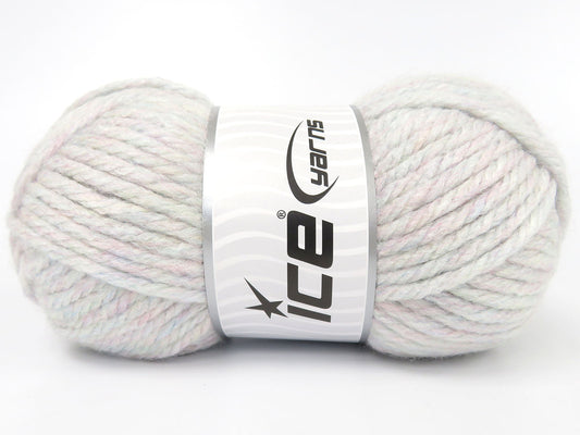 Self-striping worsted acrylic yarn for cosy winter makes