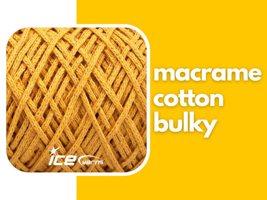 Ice Yarns Macrame Cotton Bulky / Yarn Review
