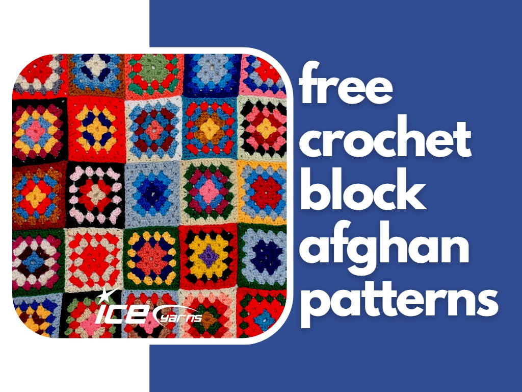 Crochet Pattern Sample Block Free Crochet Block Patterns – Ice Yarns