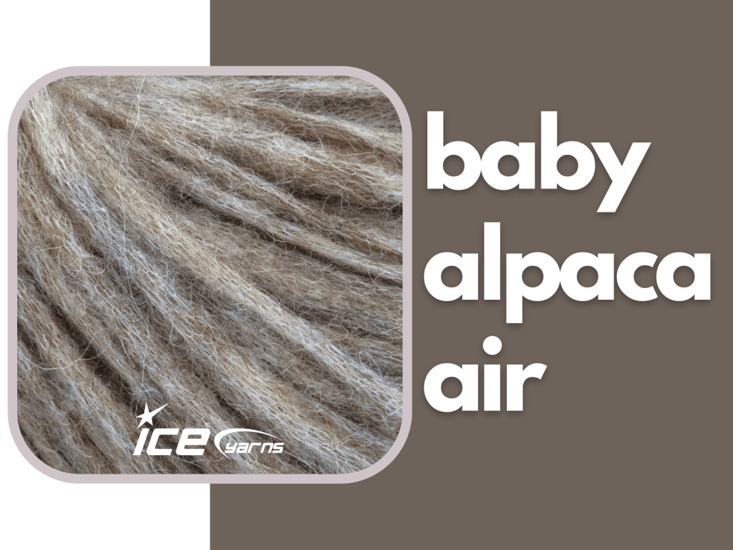 Ice Yarns Baby Alpaca Air / Yarn Review