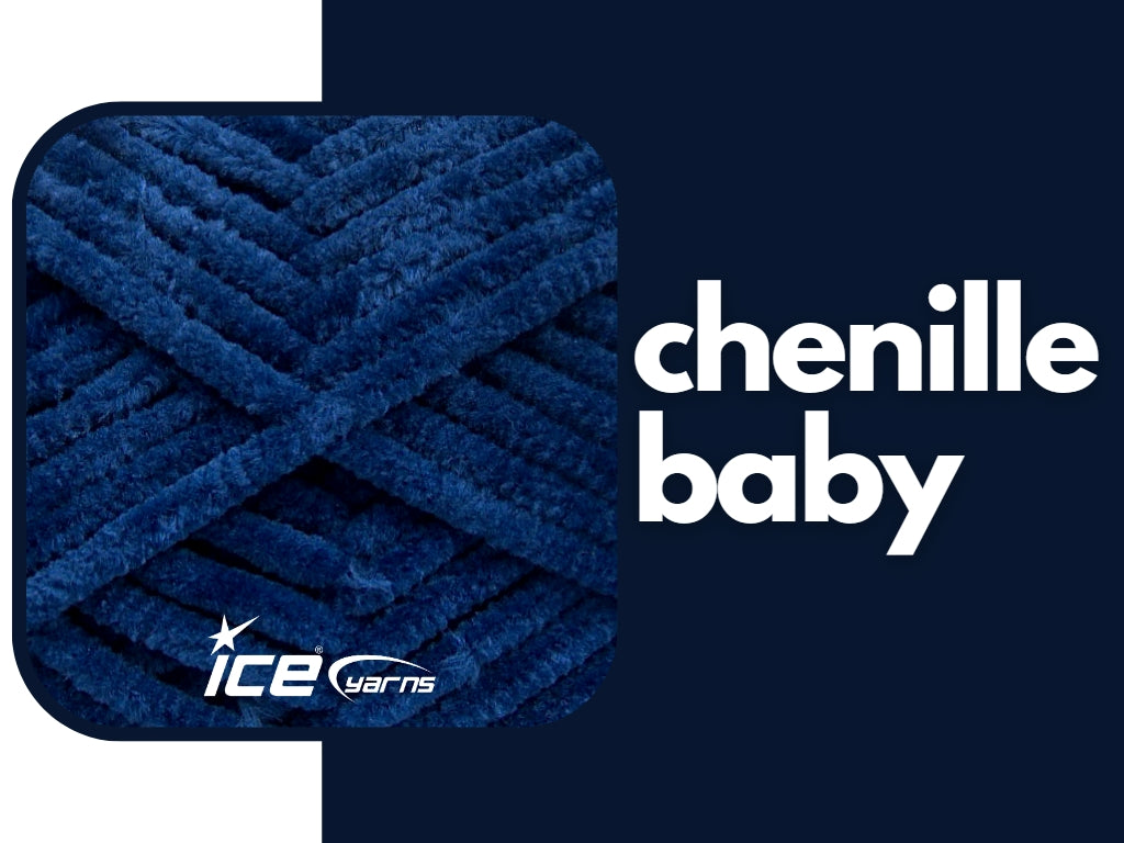 Ice Yarns Chenille Baby / Yarn Review