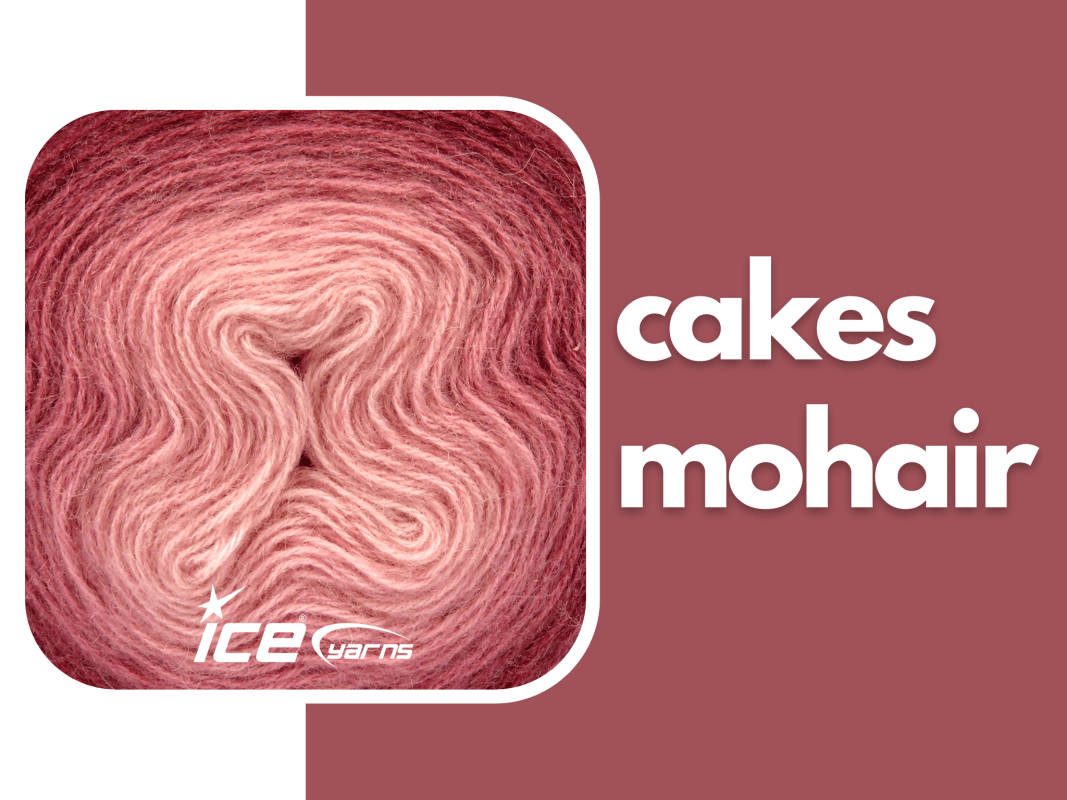 Ice Yarns Cakes Mohair / Yarn Review